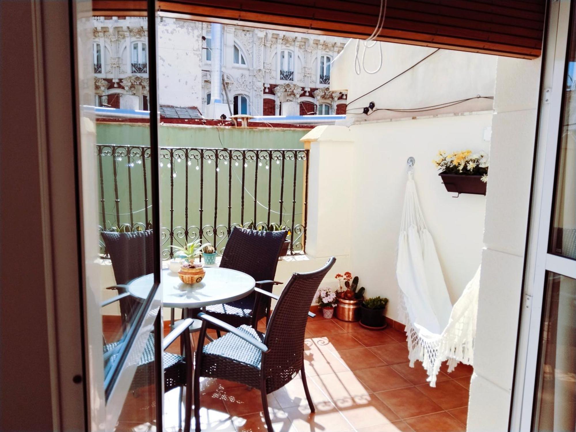 La Casa De La Luz, Atico Con Terraza Privada, Parking Free Appartement Cartagena Buitenkant foto